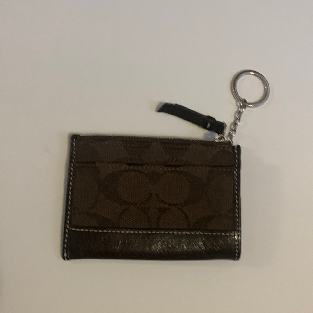 Coach key coin pouch wallet